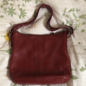 Red Coach Bag